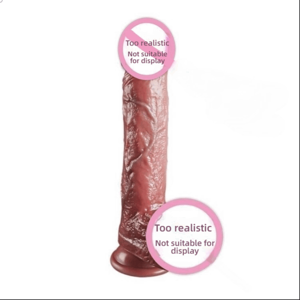 Liquid Silicone Fake Penis Female Masturbation Toy